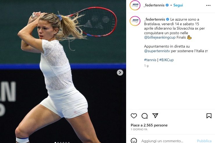 Camila Giorgi, shorts micidiali e che gambe