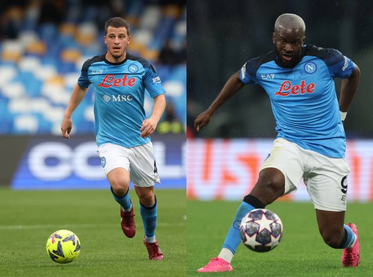 Demme e Ndombelé via dal Napoli