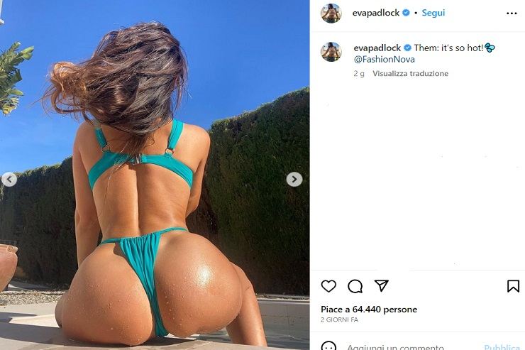 Eva Padlock perizoma lato B piscina