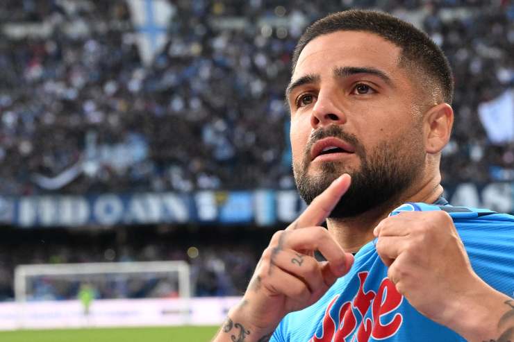 Lorenzo Insigne, possibile bersaglio delle dichiarazioni di De Laurentiis