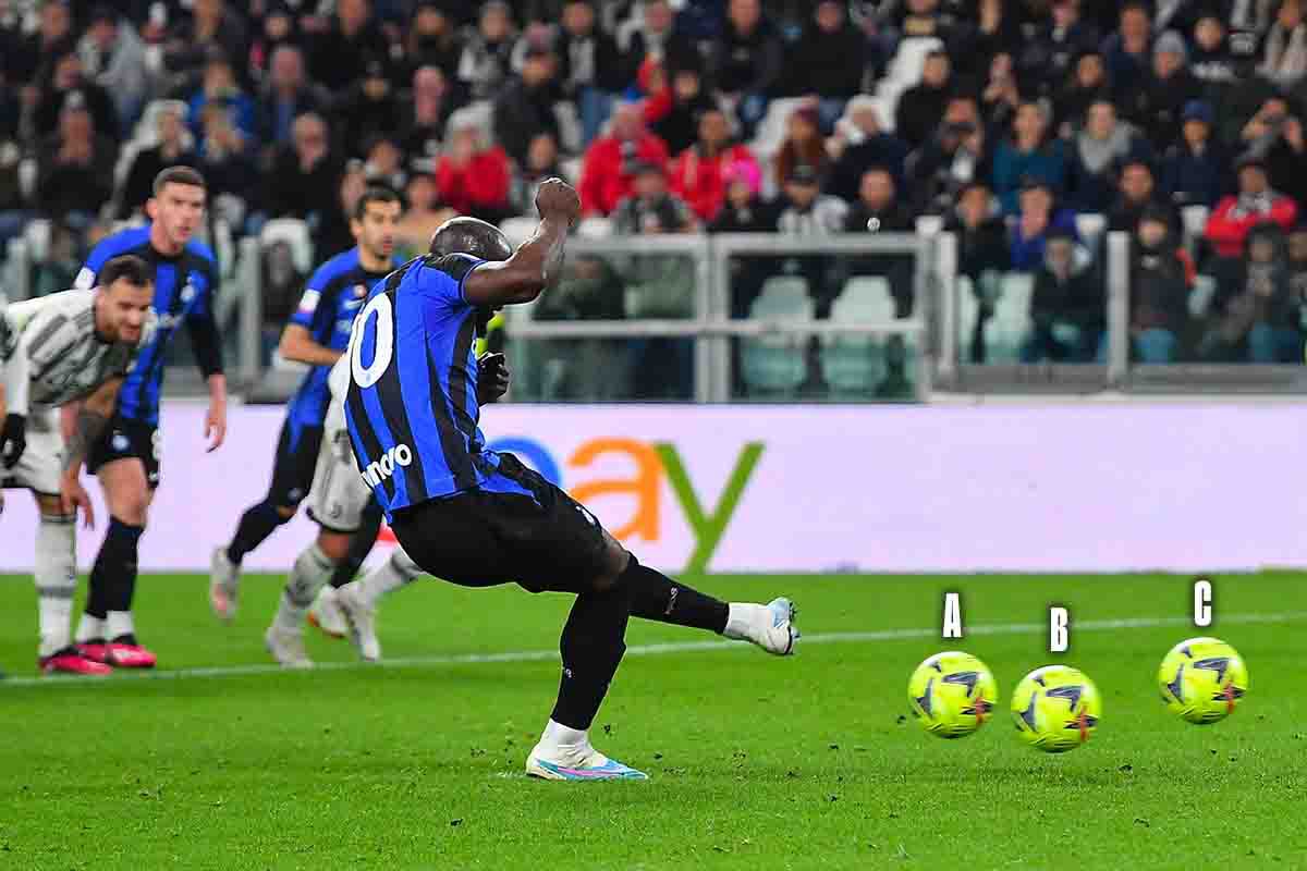 Inter, il quiz su Lukaku rigorista: indovina la traiettoria vincente del belga