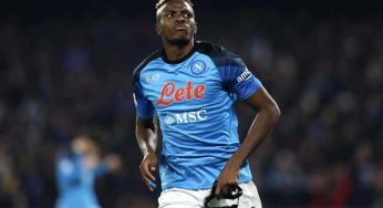 Napoli, infortunio Osimhen: c’è già una buona notizia