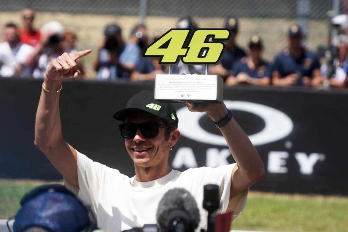 Valentino Rossi, la dedica che spiazza