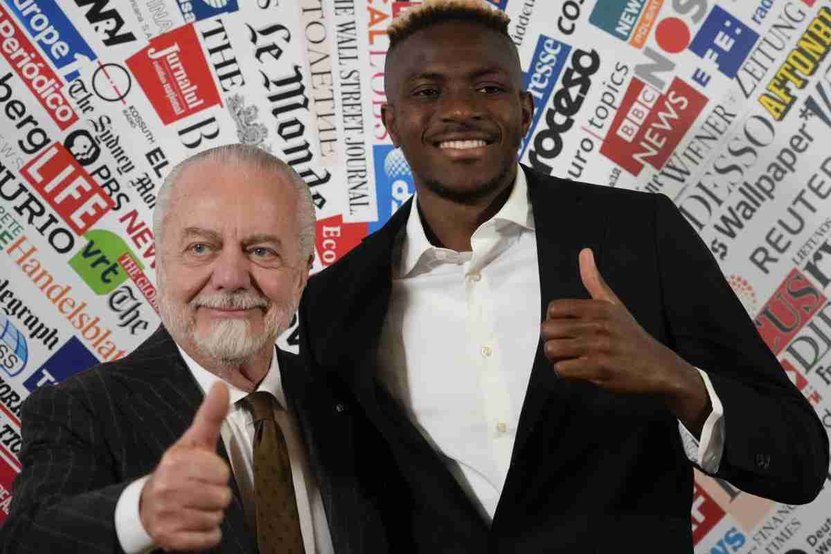 De Laurentiis pronto a dire sì alla cessione di Osimhen