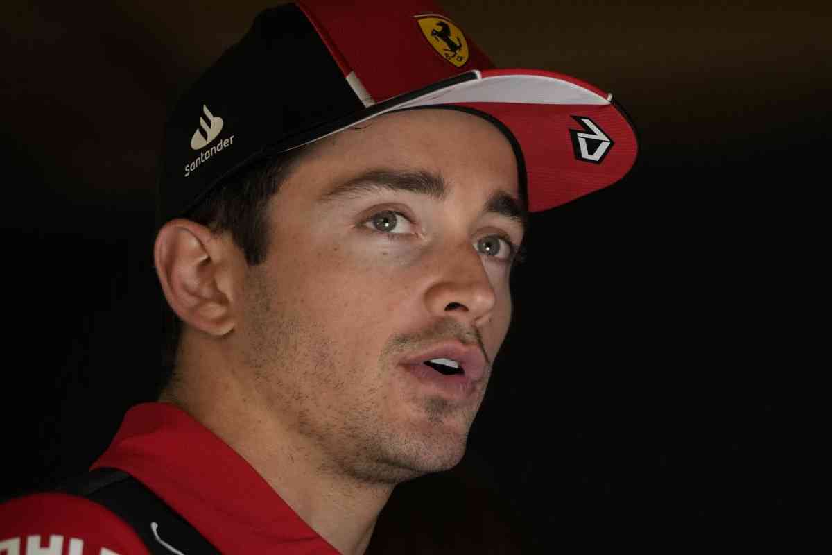 leclerc annuncio ferrari