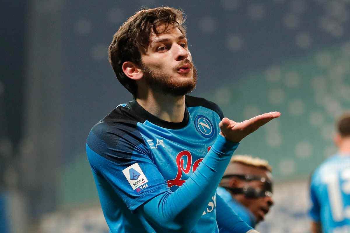 Napoli, che mazzata per Kvaratskhelia