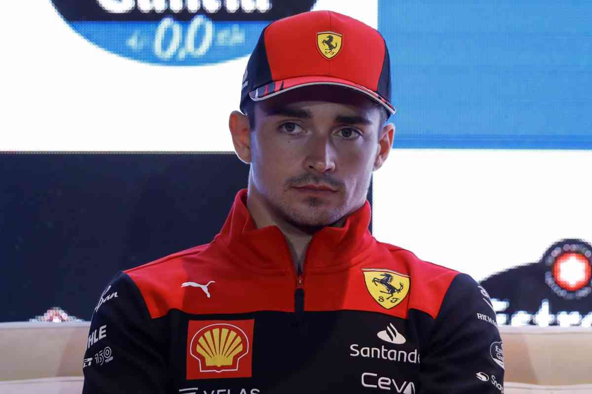 leclerc addio ferrari