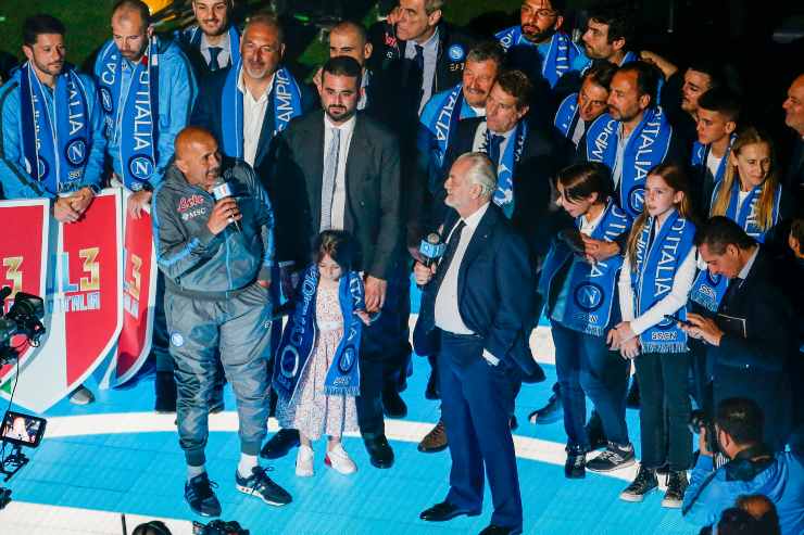 De Laurentiis Festa Scudetto