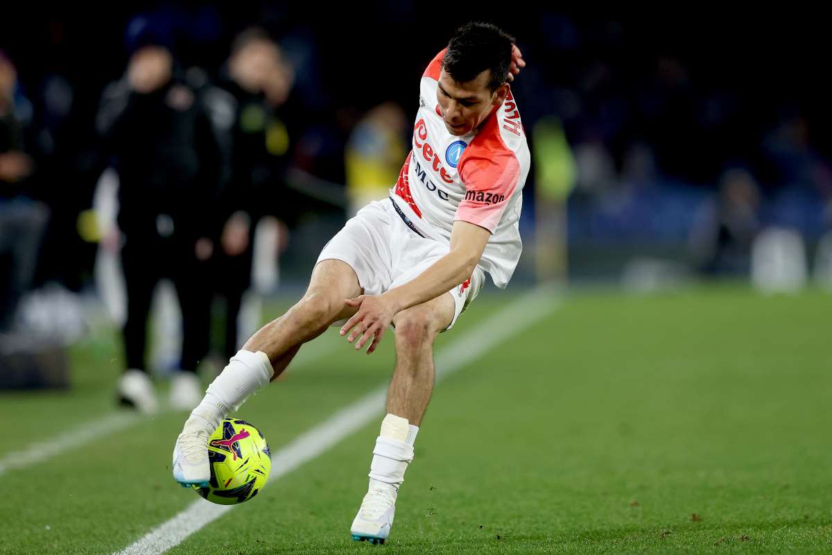 Lozano via dal Napoli