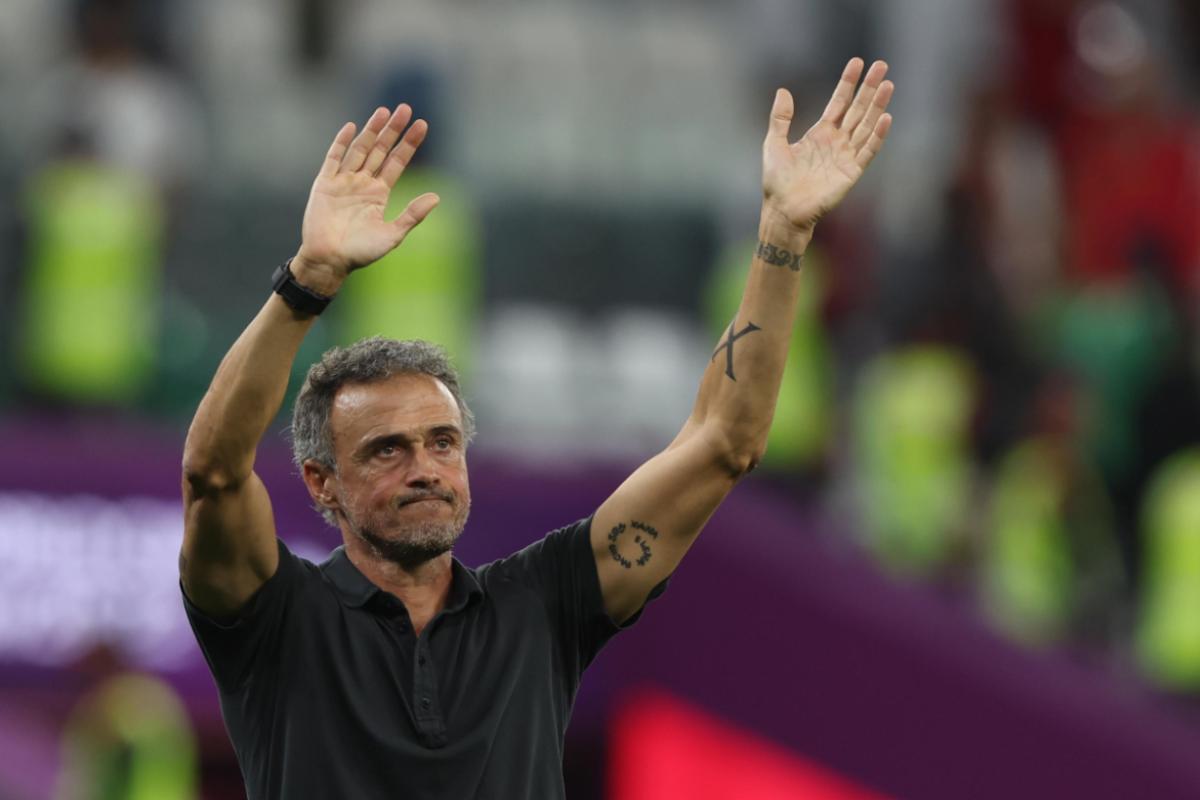 Napoli allenatore Luis Enrique