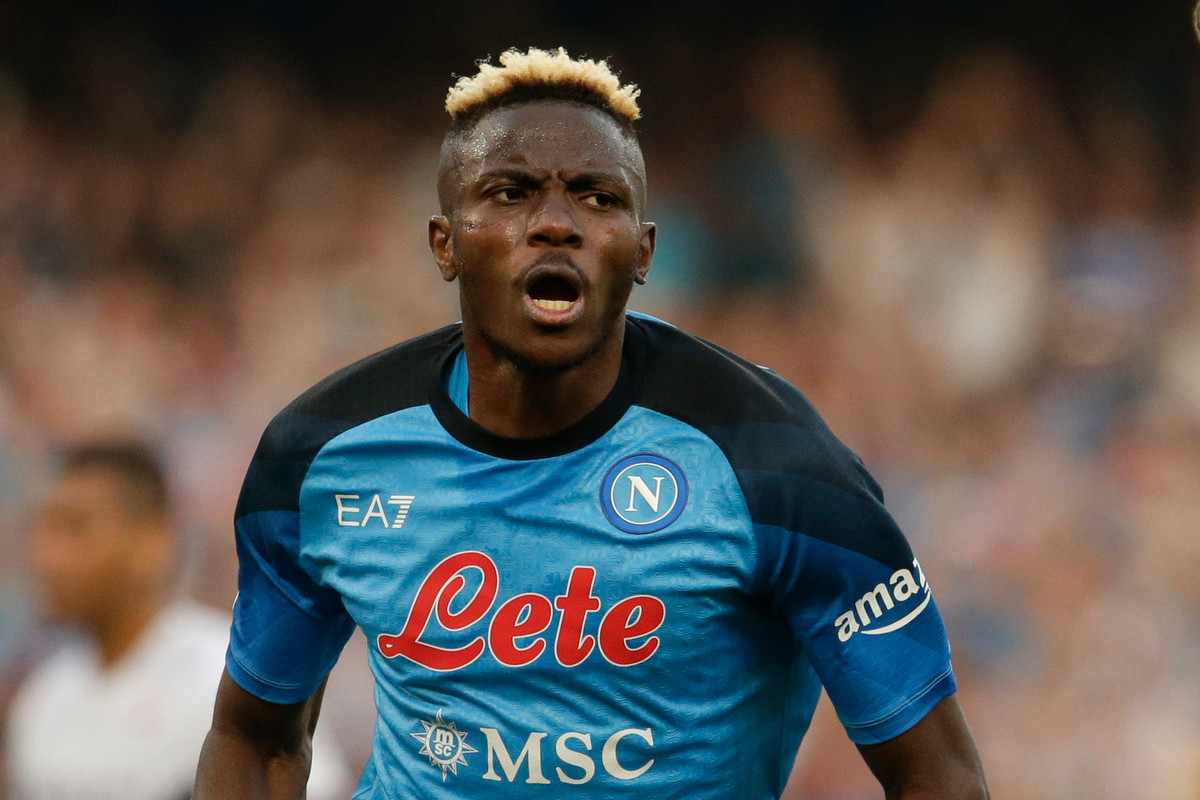 Victor Osimhen nella lista di mercato del PSG