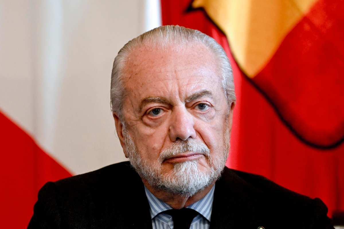 Premio scudetto, De Laurentiis lascia di stucco