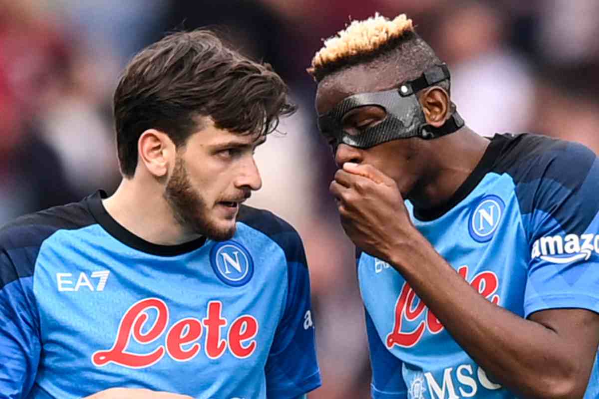 Il Napoli potrebbe salutare Kvaratskhelia