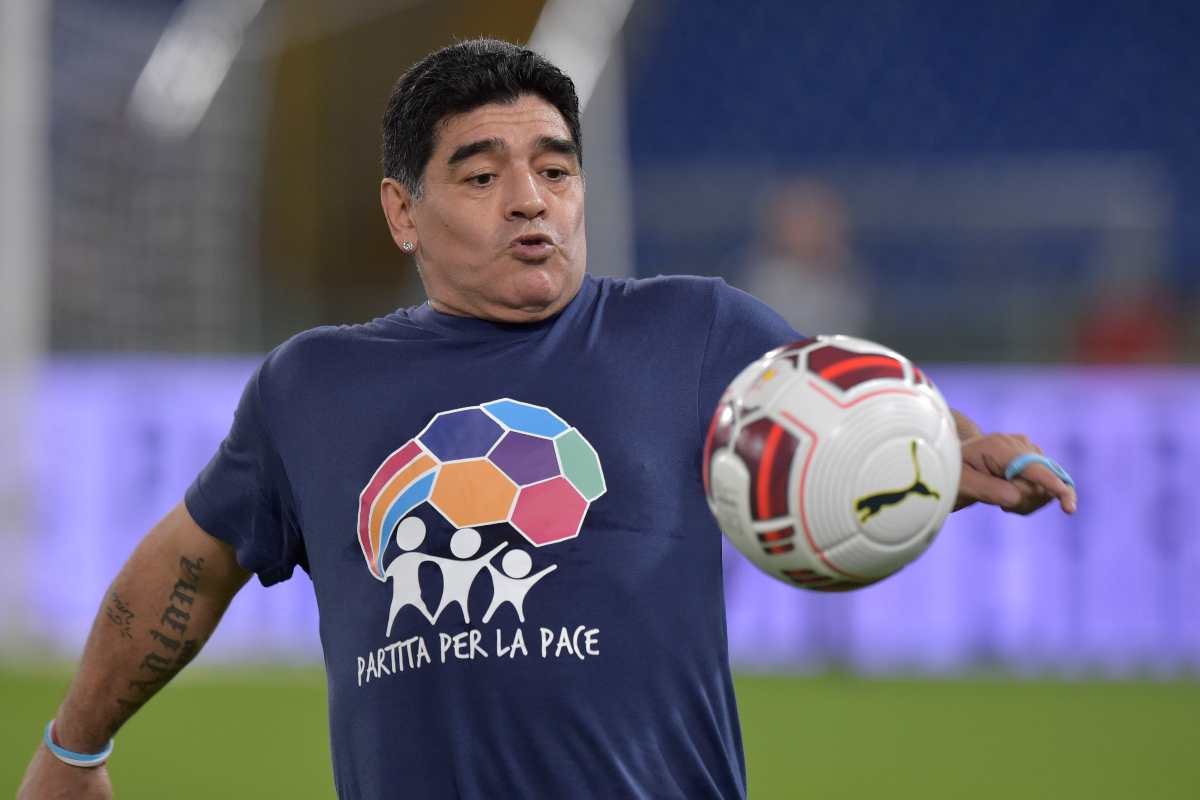 Brutto gesto nei confronti di Maradona