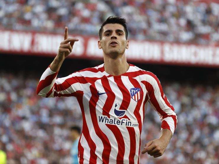 Morata alla Juve in uno scambio con Vlahovic