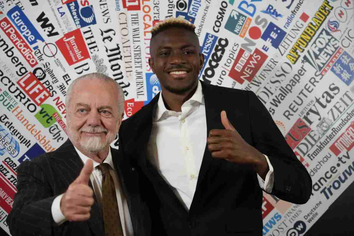 De Laurentiis vende Osimhen