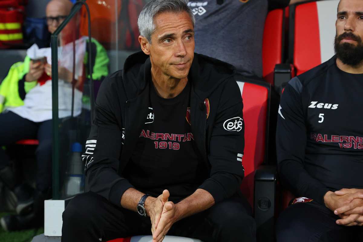 Paulo Sousa in panchina 