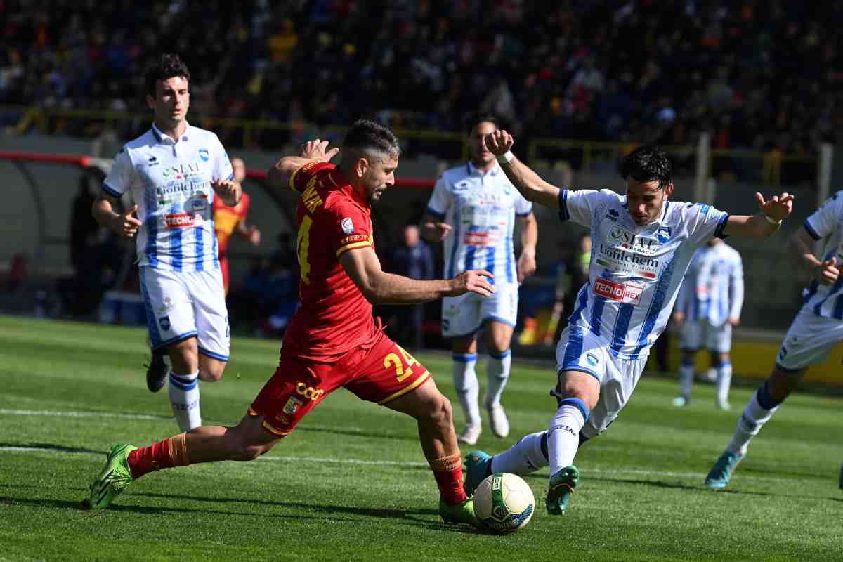 La solidarietà del Pescara al Napoli