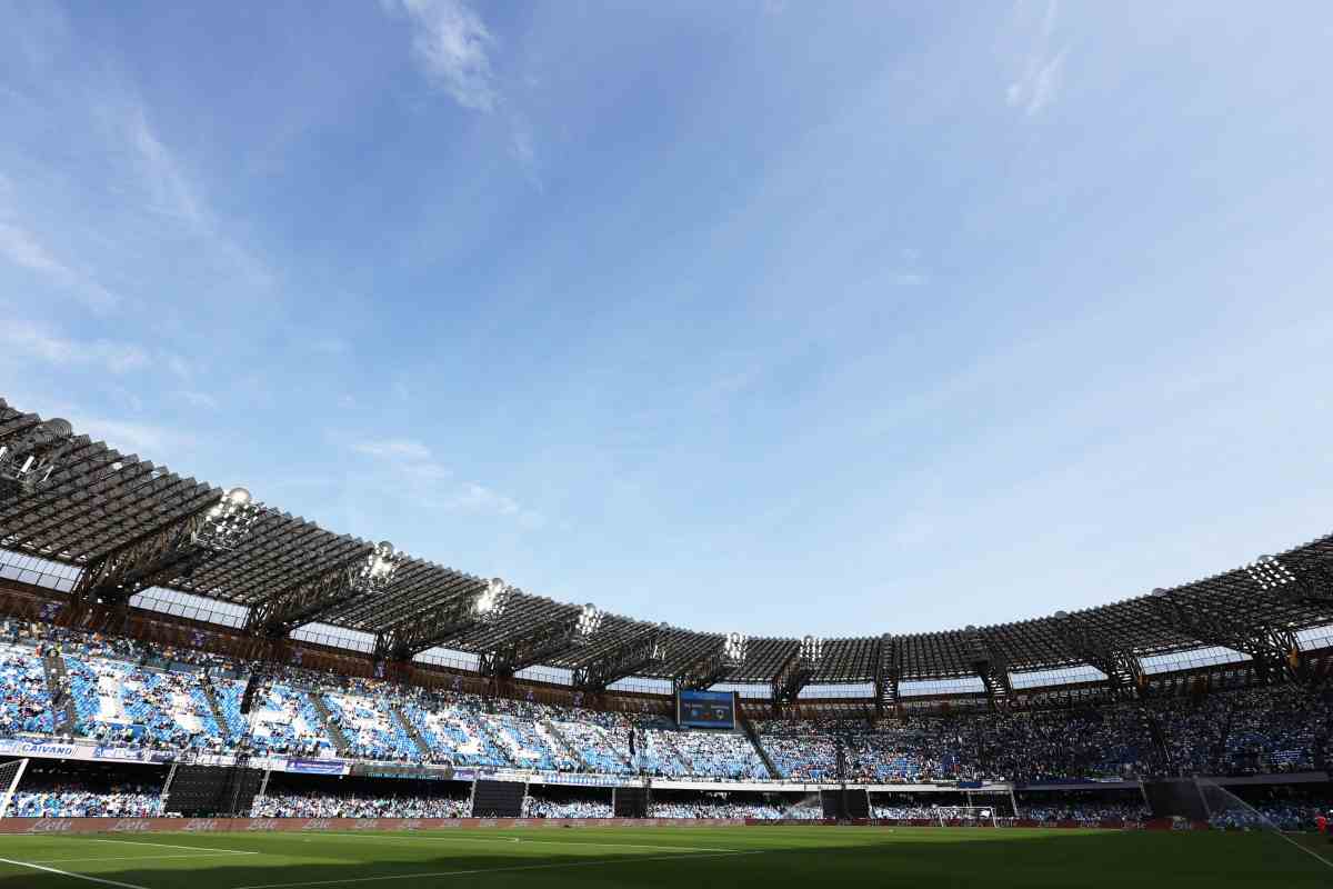 Stadio Maradona prima di una partita