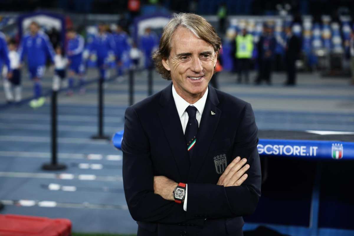 Nazionale Italiana, Mancini sorride