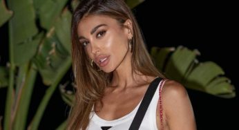 Cristina Buccino è straripante: il costume è un filo