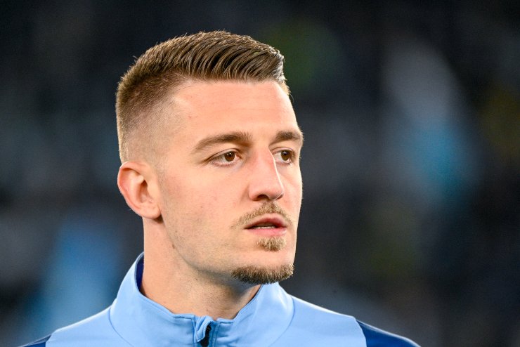 Milinkovic-Savic attaccato in diretta