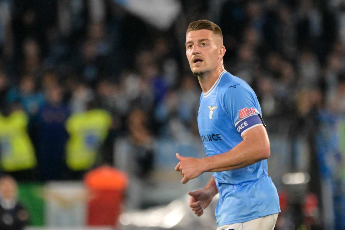 Milinkovic-Savic attaccato in diretta