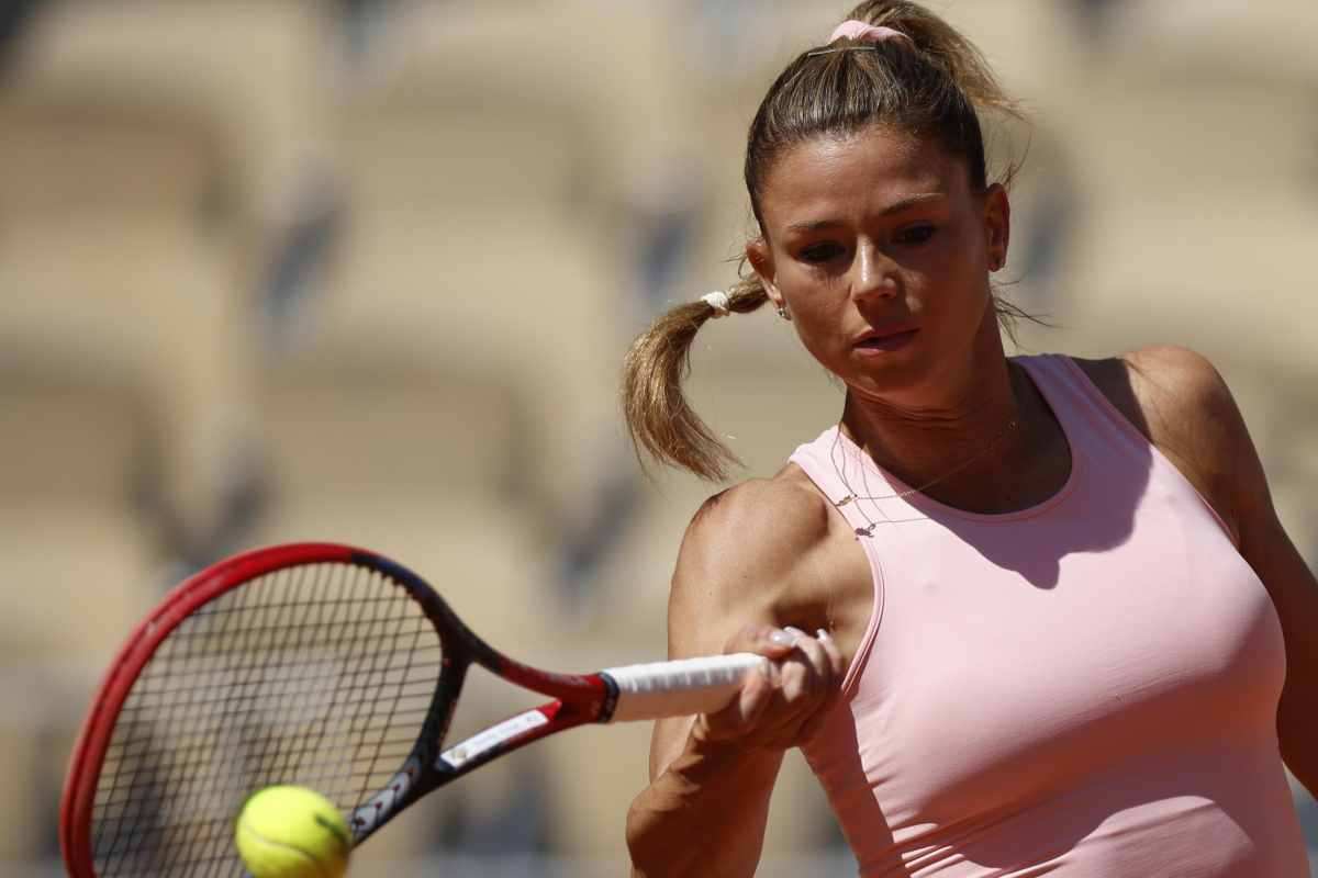 Camila Giorgi, foto piccante