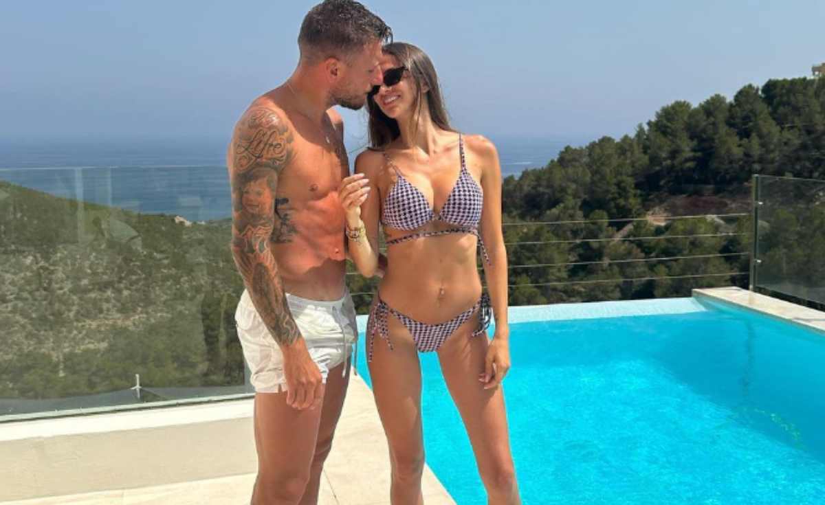 Ciro Immobile e Jessica Melena