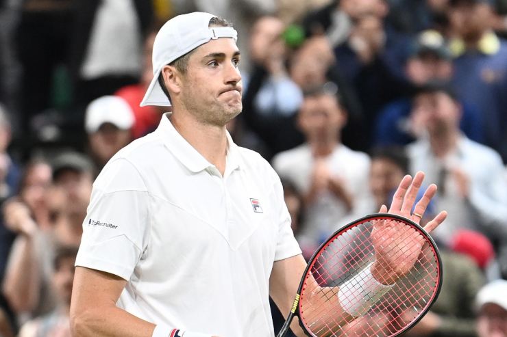 John Isner a Wimbledon