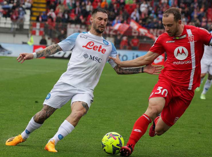 Matteo Politano in azione