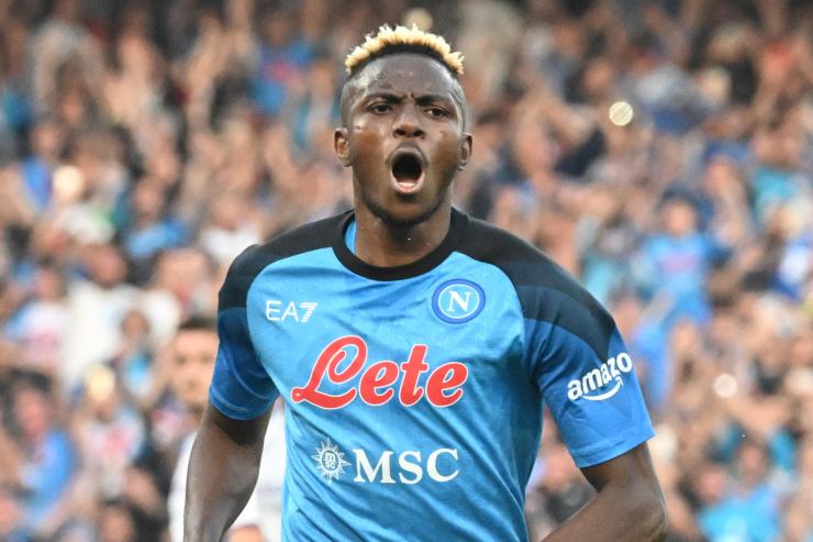 Victor Osimhen, fuoriclasse del Napoli