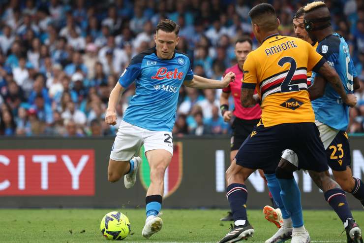 Piotr Zielinski nella scorsa stagione