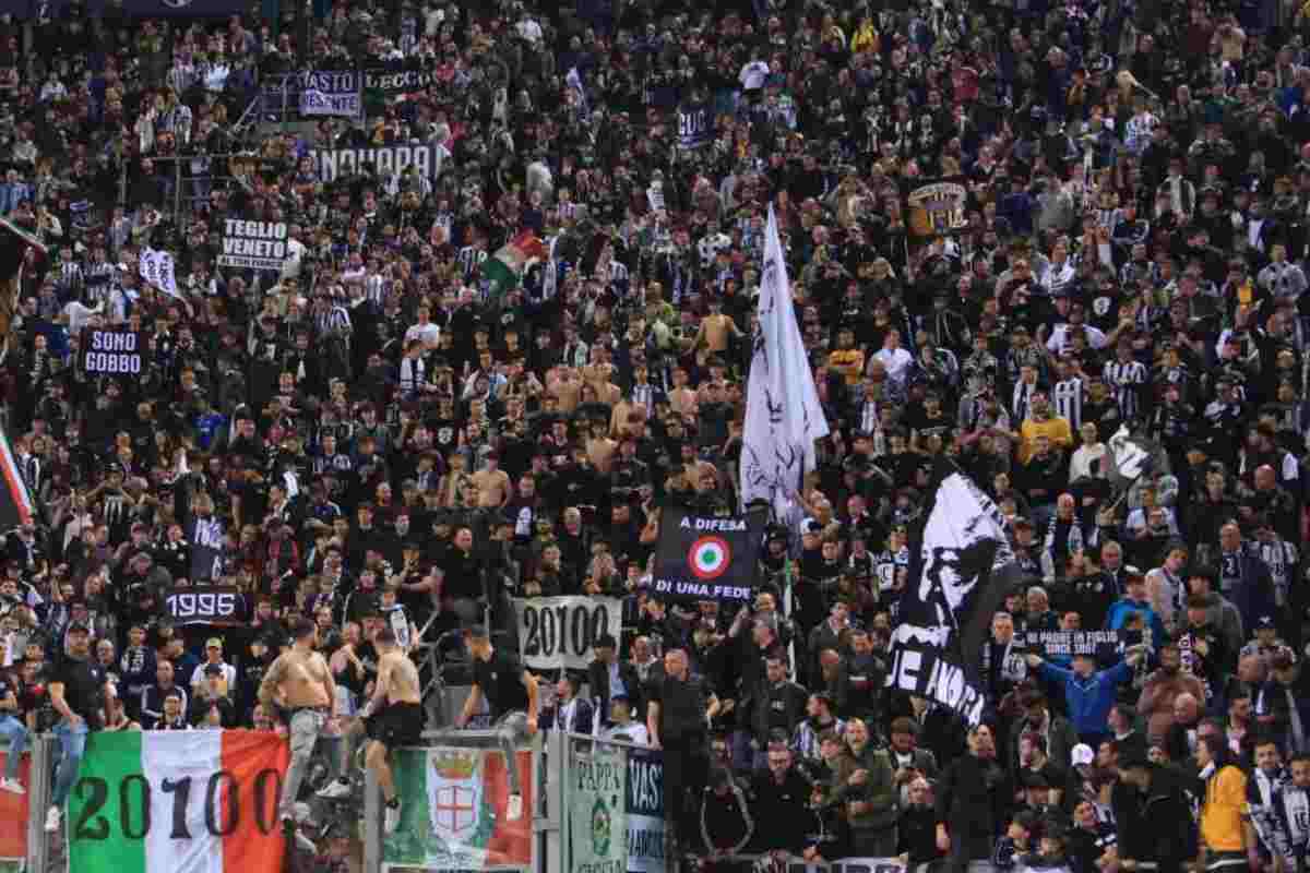 Tifosi Juventus allo stadio