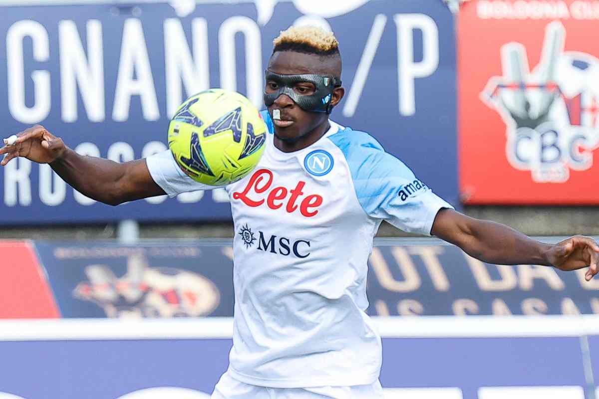 Victor Osimhen, attaccante del Napoli