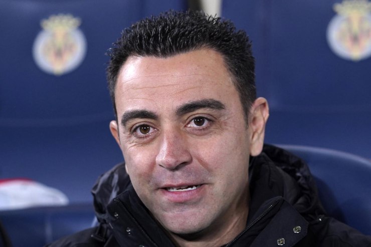 Xavi Hernandez sorridente