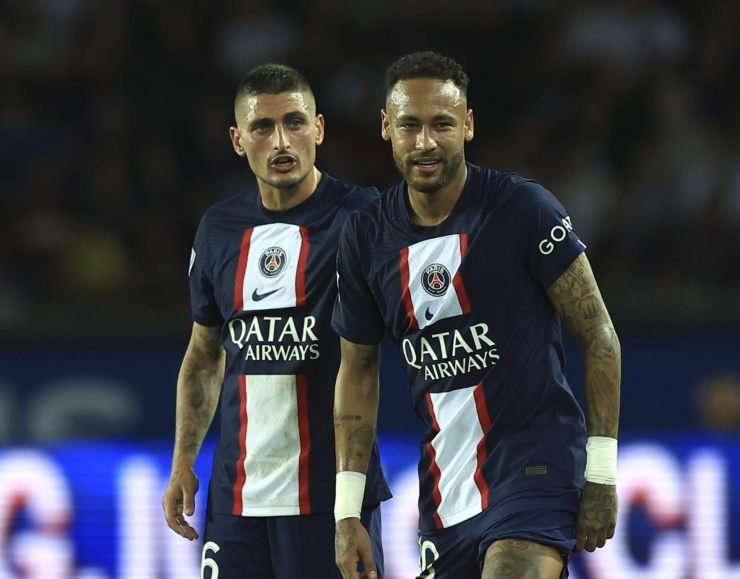 Verratti e Neymar esclusi dal PSG