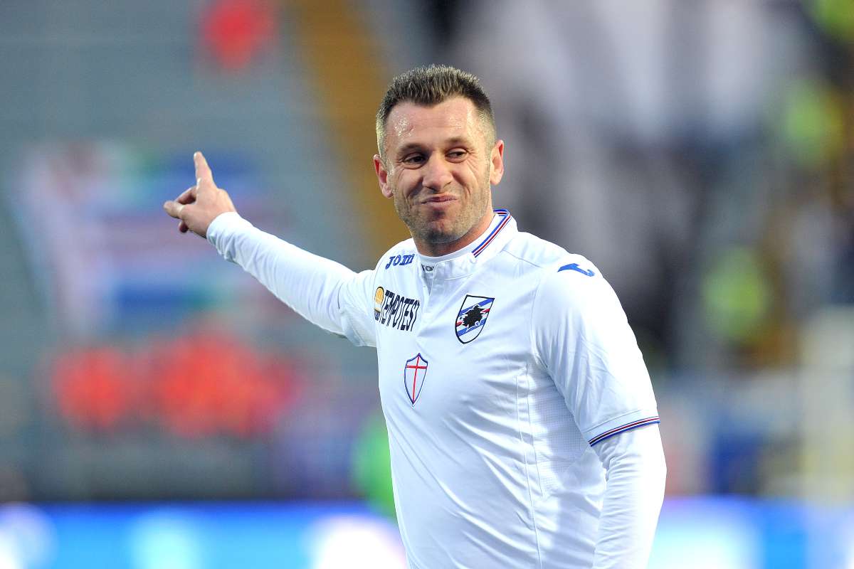 Cassano alla Sampdoria