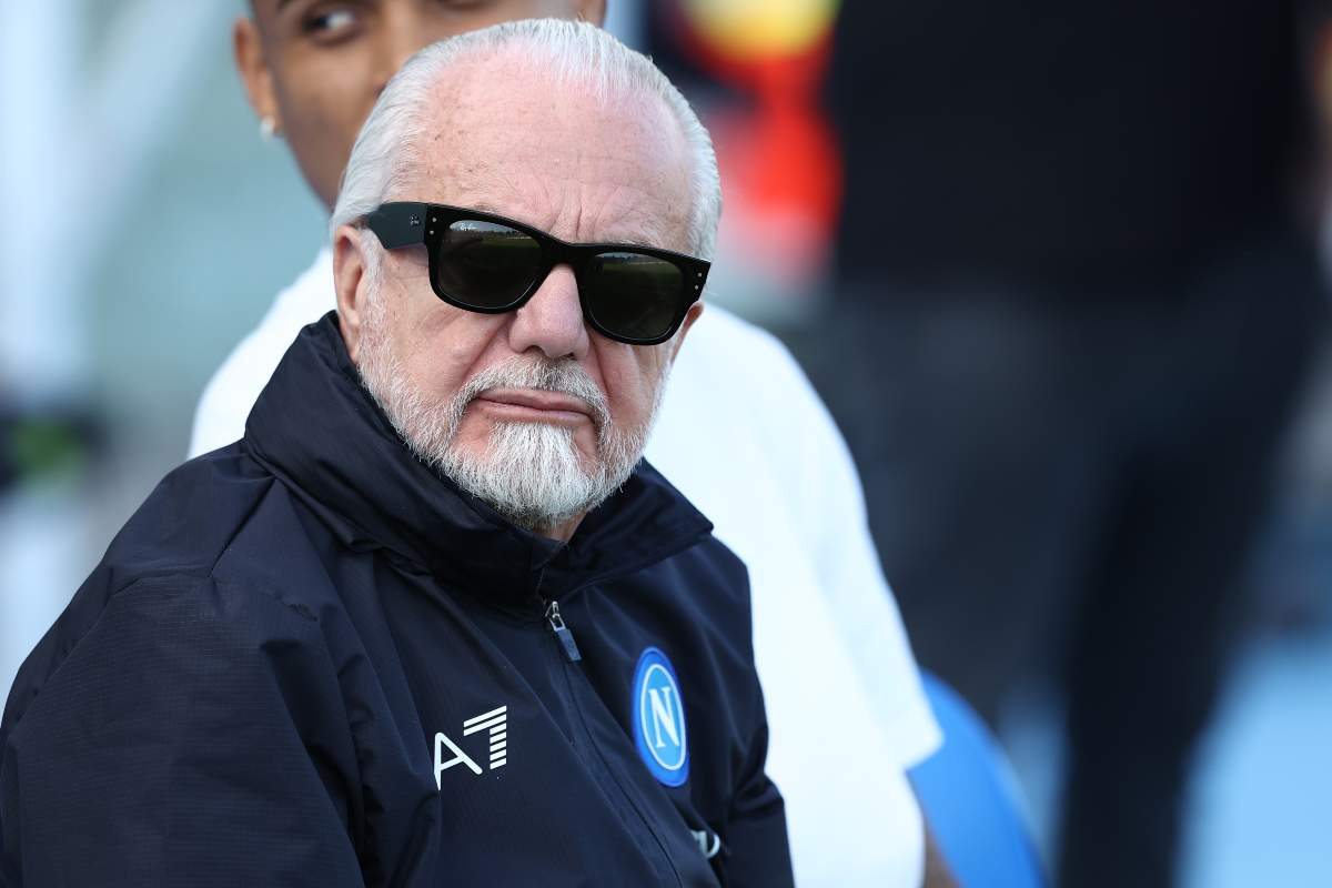 De Laurentiis, presidente del Napoli