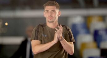 Napoli: problema Gilmour, Conte dice tutto in diretta
