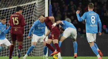 Napoli-Roma, polemica arbitrale: un altro episodio fa discutere