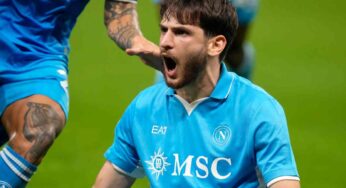 Napoli, allarme Kvara: c’è distanza su tre punti