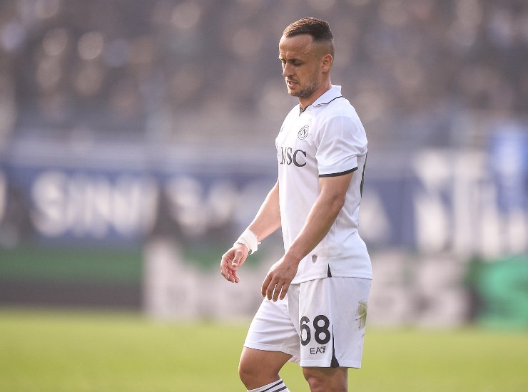 Lobotka durante una partita