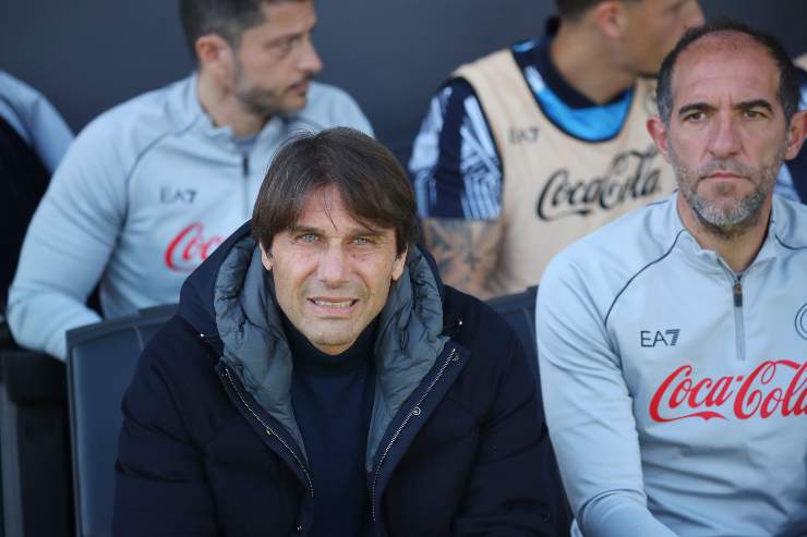 Conte in panchina