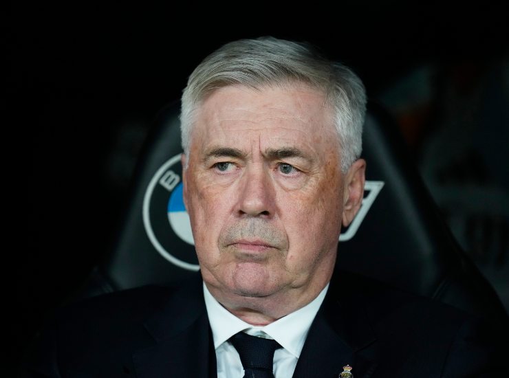Ancelotti primo piano