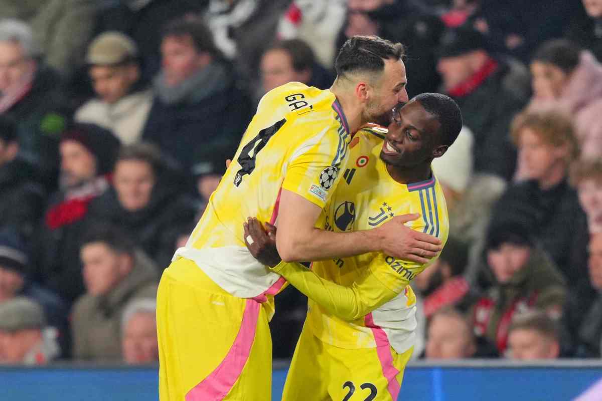 Gatti e Weah esultano