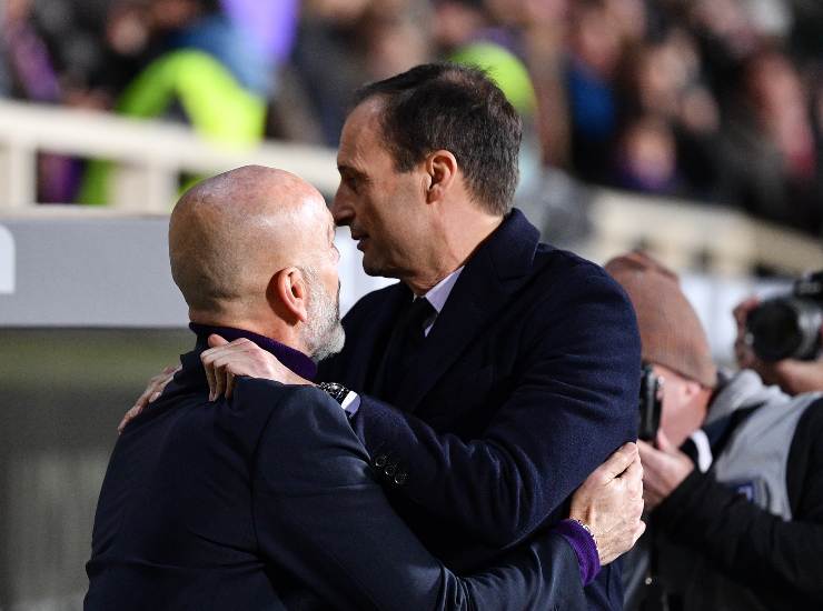 Pioli e Allegri insieme