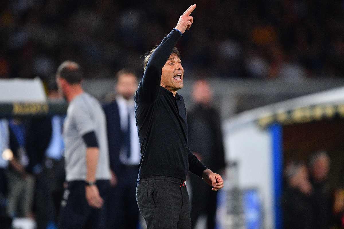 Antonio Conte urla