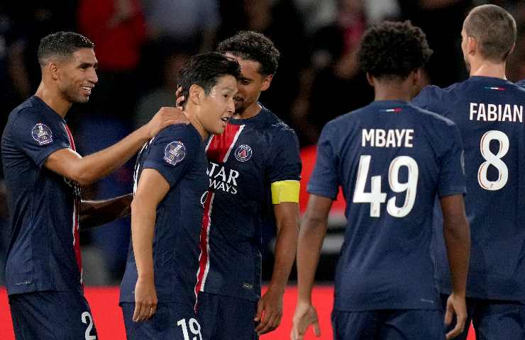 Giocatori del PSG