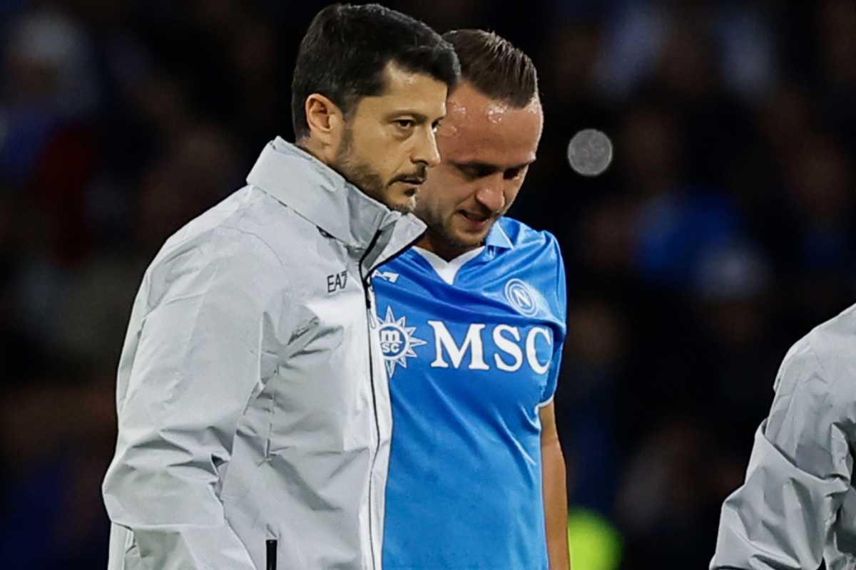 Infortunio Stanislav Lobotka Napoli